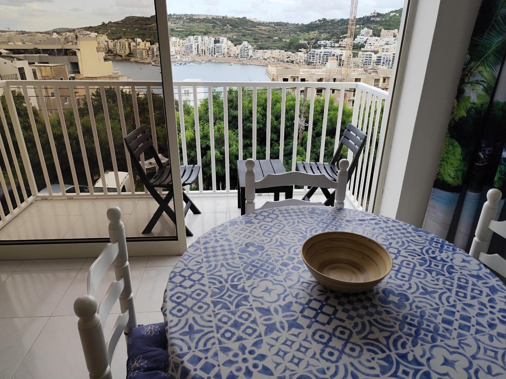 Appartement Sea Breeze Bliss - Self Check-In à San Pawl il-Baħar Extérieur photo