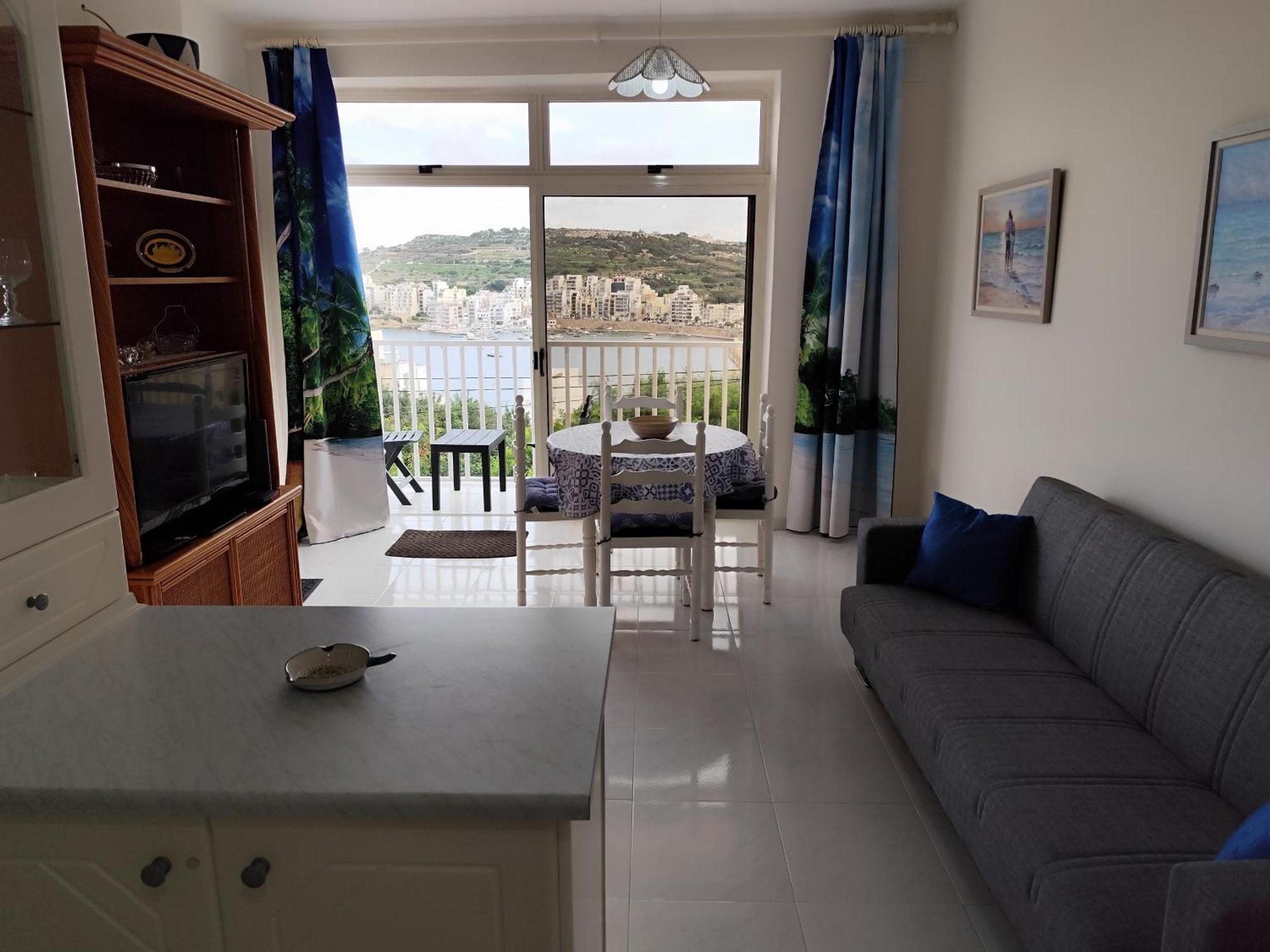 Appartement Sea Breeze Bliss - Self Check-In à San Pawl il-Baħar Extérieur photo