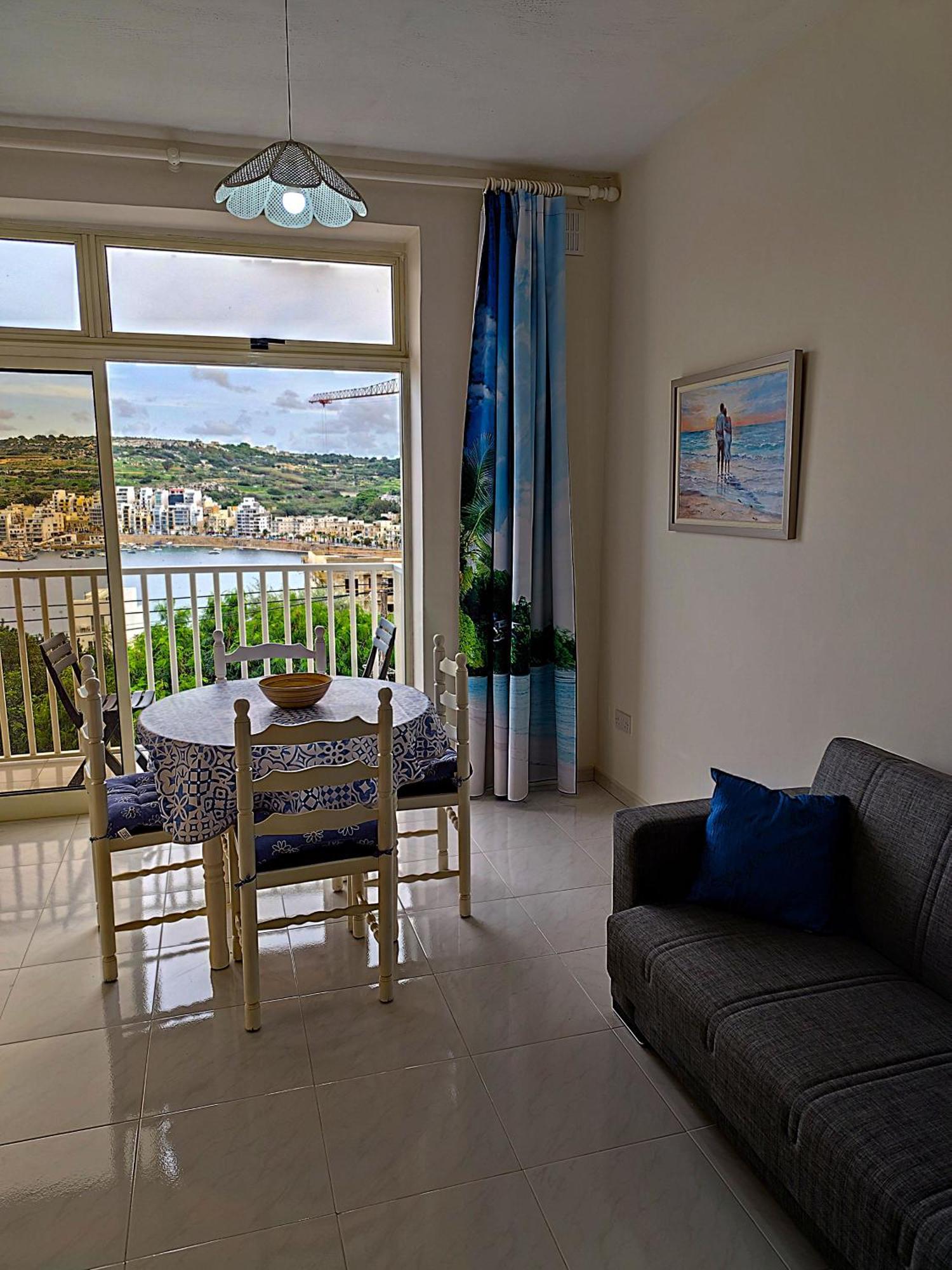 Appartement Sea Breeze Bliss - Self Check-In à San Pawl il-Baħar Extérieur photo
